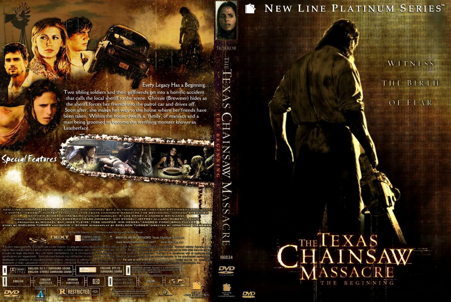 Texas Chainsaw Massacre: The Beginning Custom DVD Cover 7 Photo By ...